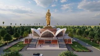 58-Foot Bronze Statue of Potti Sriramulu unveiled in Amaravati